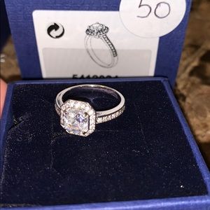 Swarovski engagement ring